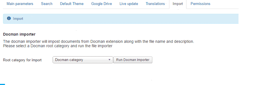 docman importer
