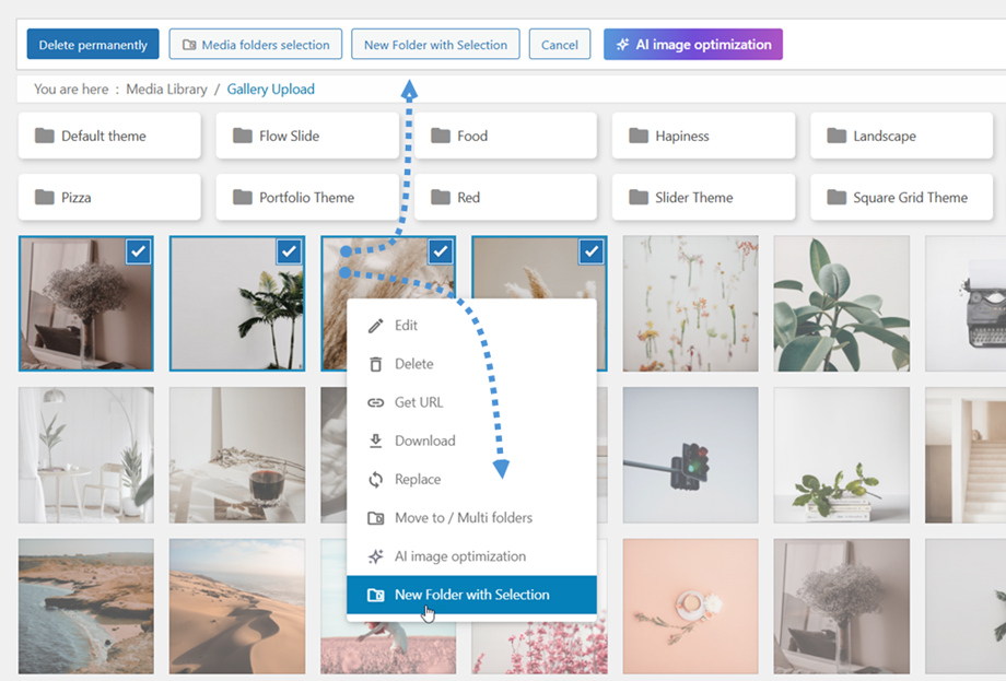 create-folder-from-selected-images