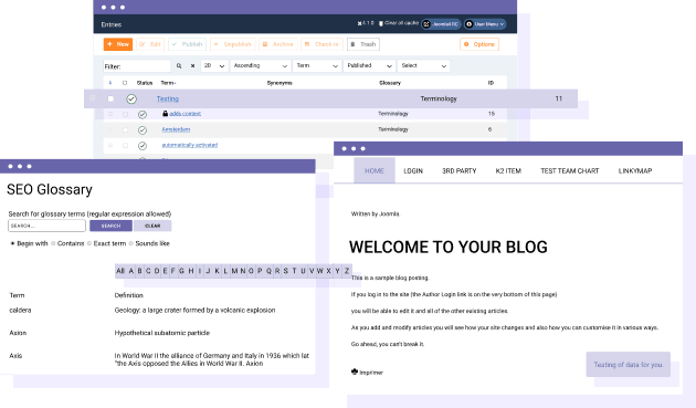 Create Definitions Tooltips and Links in your Joomla content