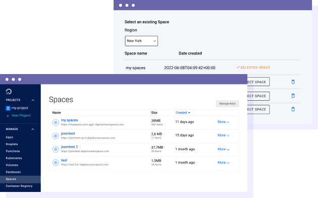 Manage your DigitalOcean spaces from your WordPress media library