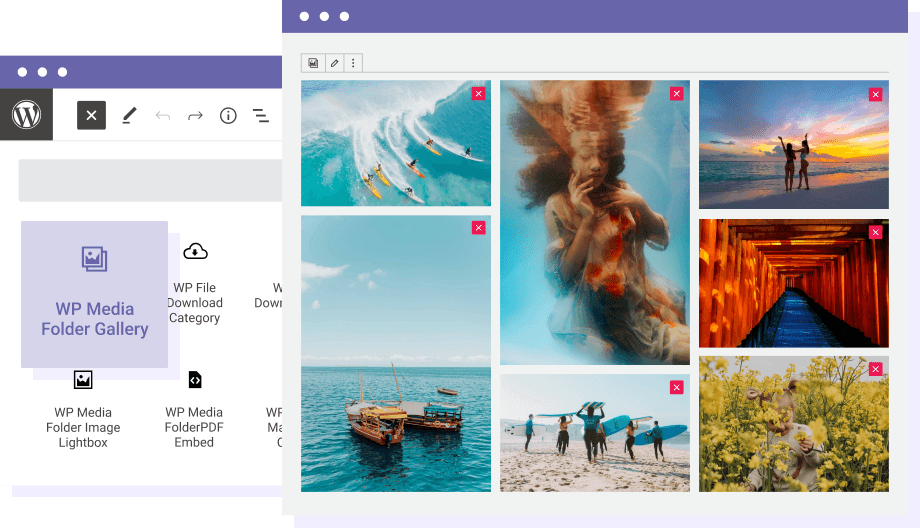 Create Gallery from a WordPress Media Folder