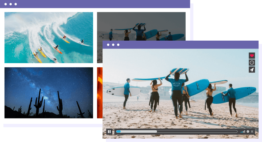  Youtube, Vimeo and Dailymotion Video Gallery