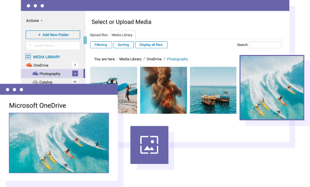 OneDrive Media Integration In WordPress Content
