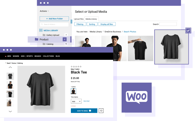 Folder organization for all WooCommerce images