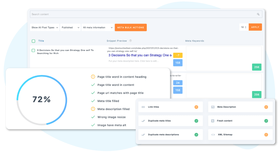 Mass Edition of all your WordPress Meta Information