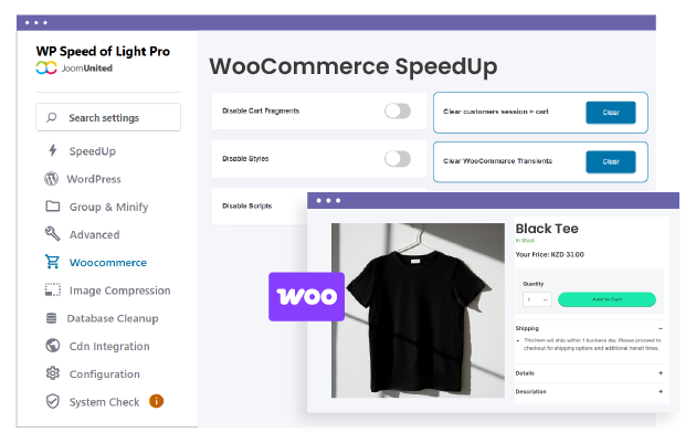 WooCommerce Speed optimization plugin