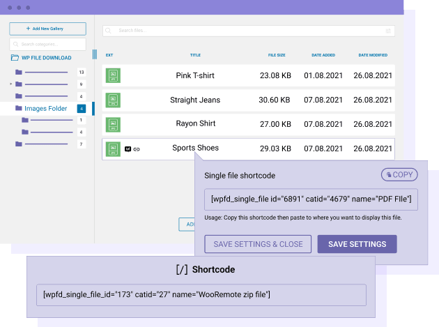 Use a Single File as Digital Product