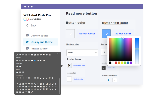 Customize the latest posts design with the DIVI module