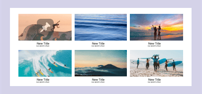 Grid latest posts demo