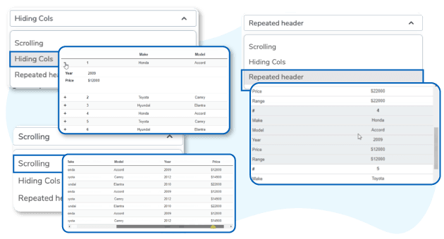 How to choose the right responsive mode for your HTML tables
