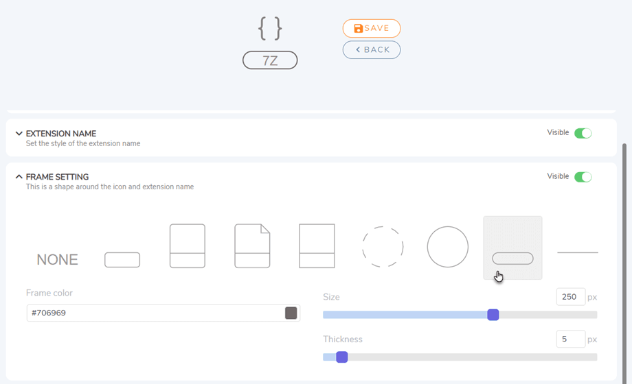 set-svg-frame