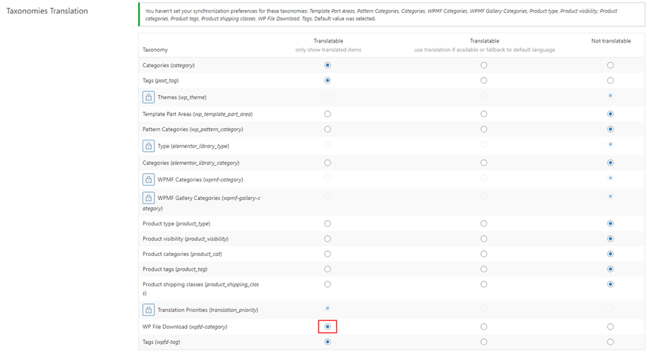 taxonomies-translation-wpfd