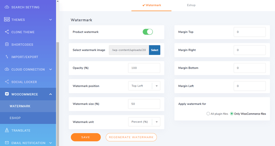 watermark-settings