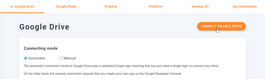connect-auto-google-drive