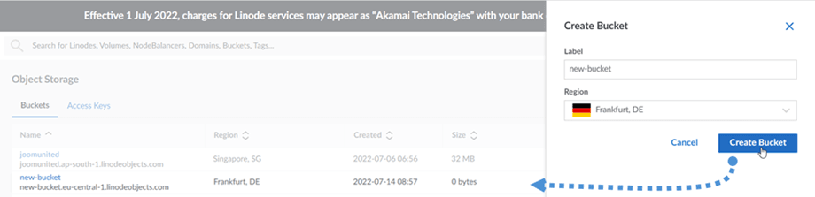 create-bucket-linode