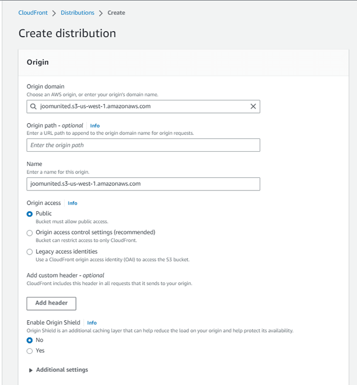 create-distribution