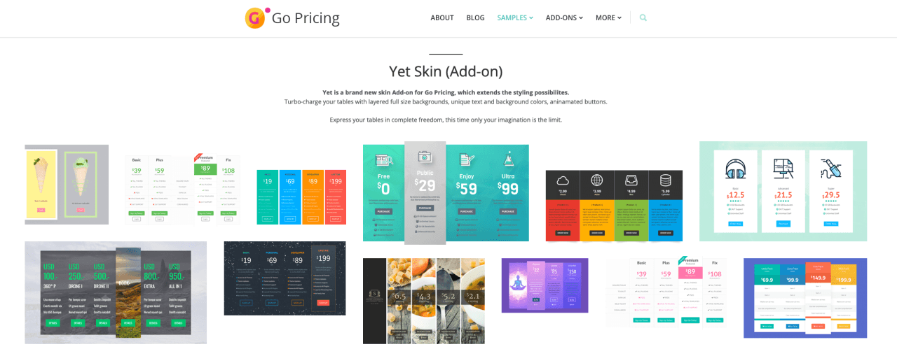 Go Pricing Plugin