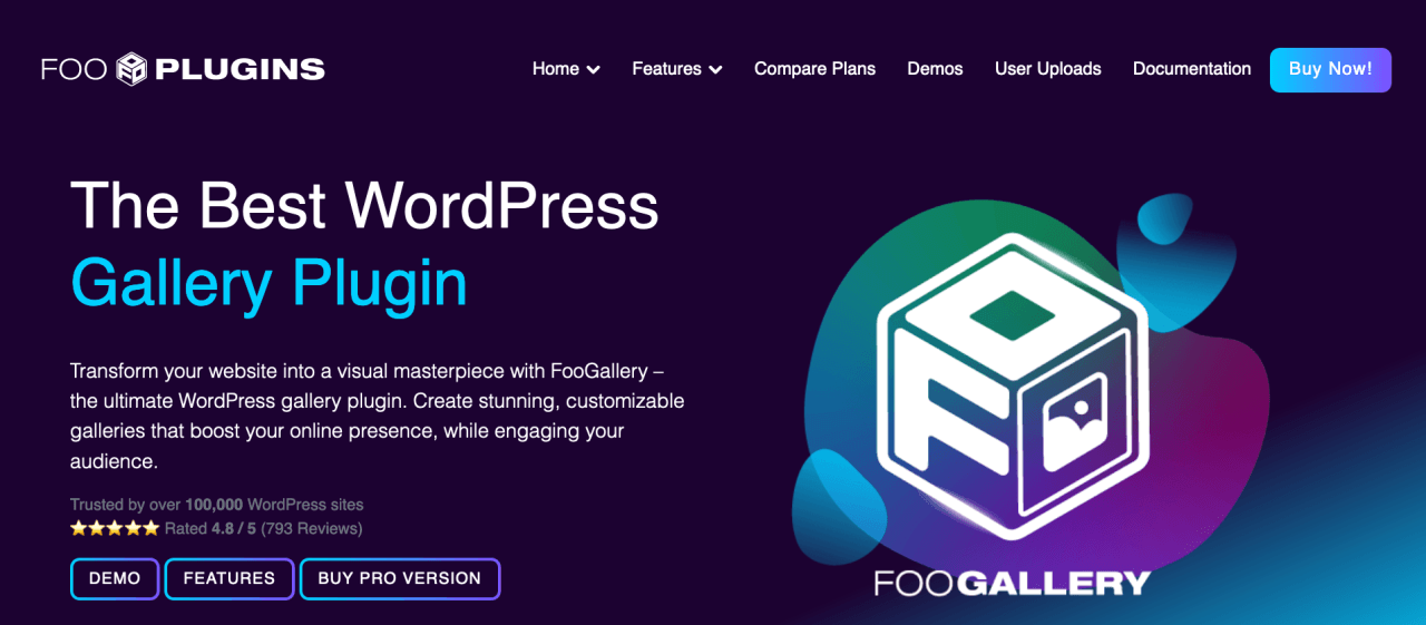 FooGallery WordPress Image Gallery Plugin