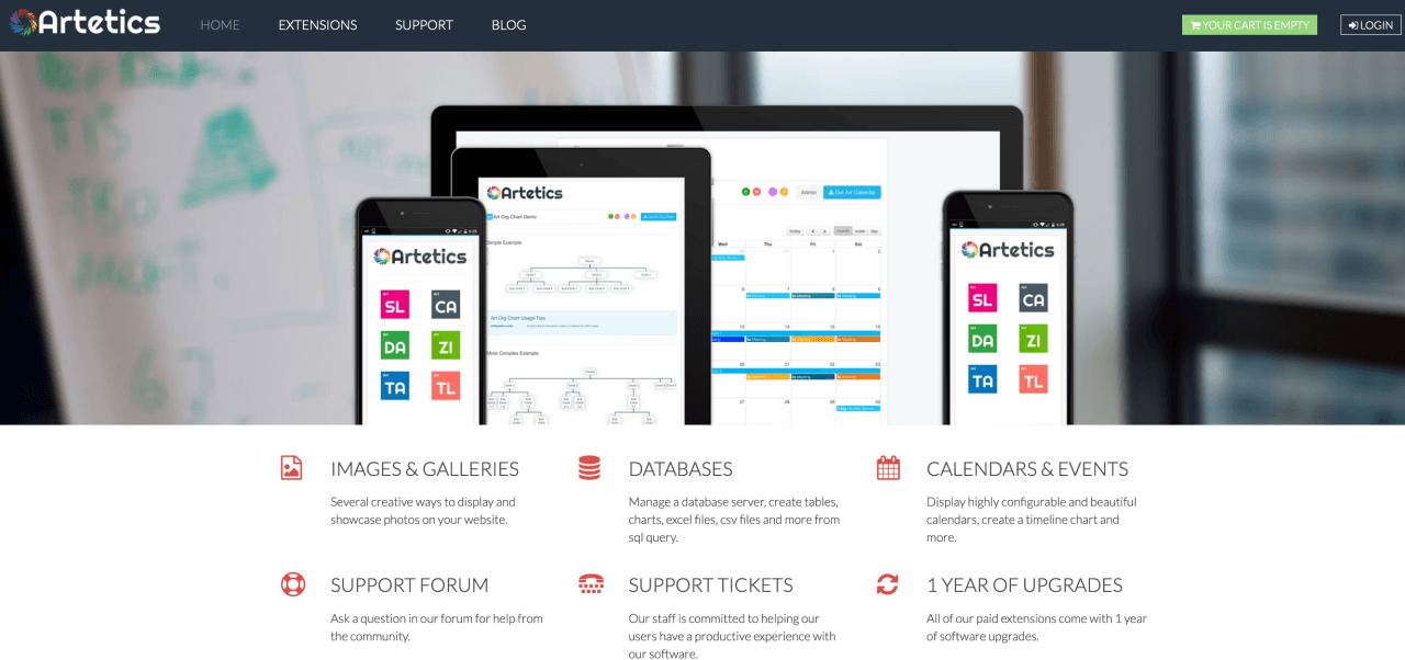 Art Table Joomla Data Report Extension
