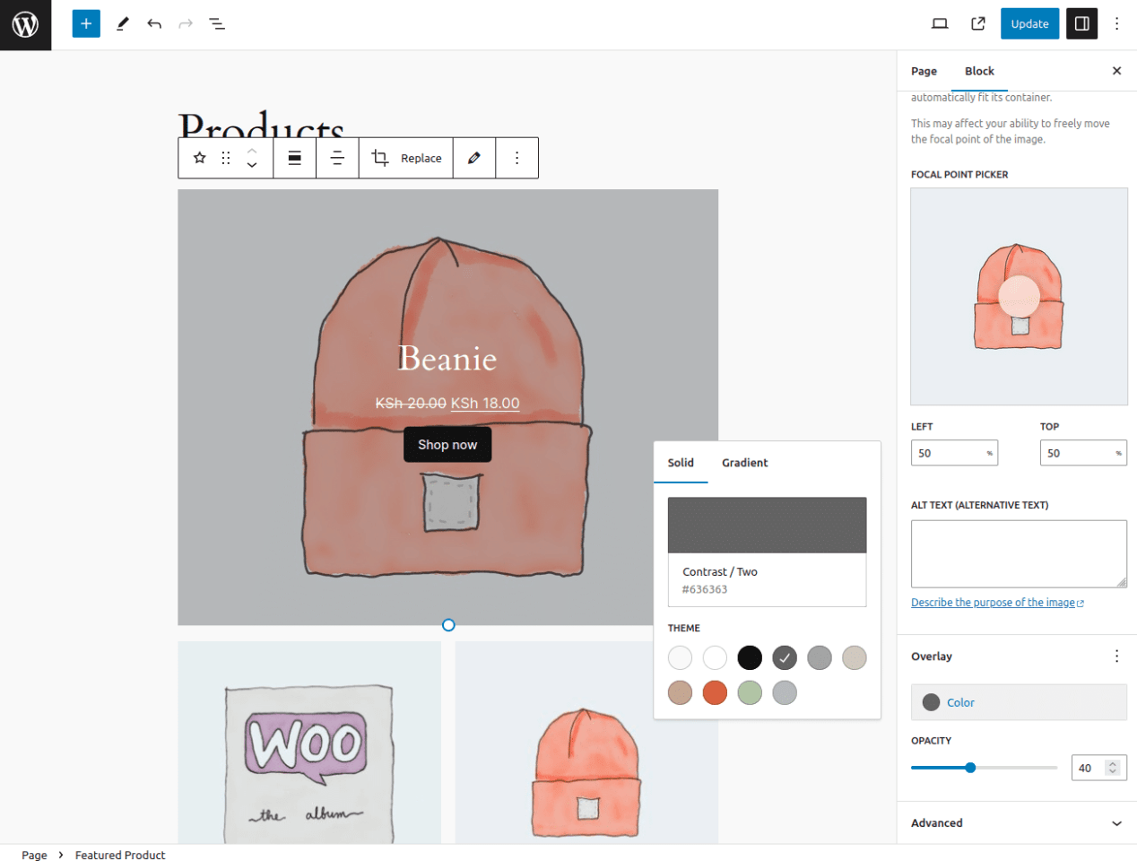 Add Featured Product Complete Guide WooCommerce Block