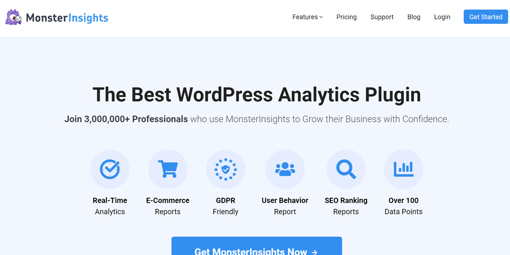 MonsterInsights - Best WordPress Plugins for Your WordPress Website 