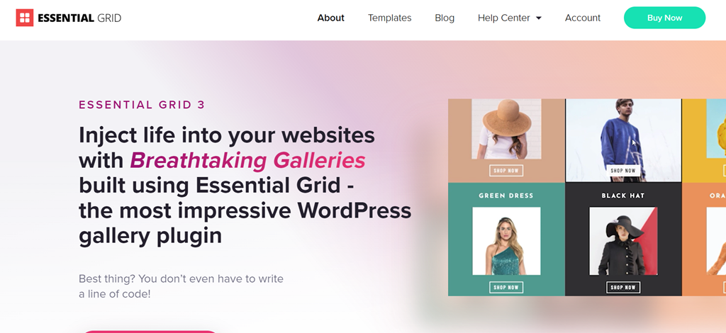 Essential Grid - 15+ Best WordPress Photo Gallery Plugins