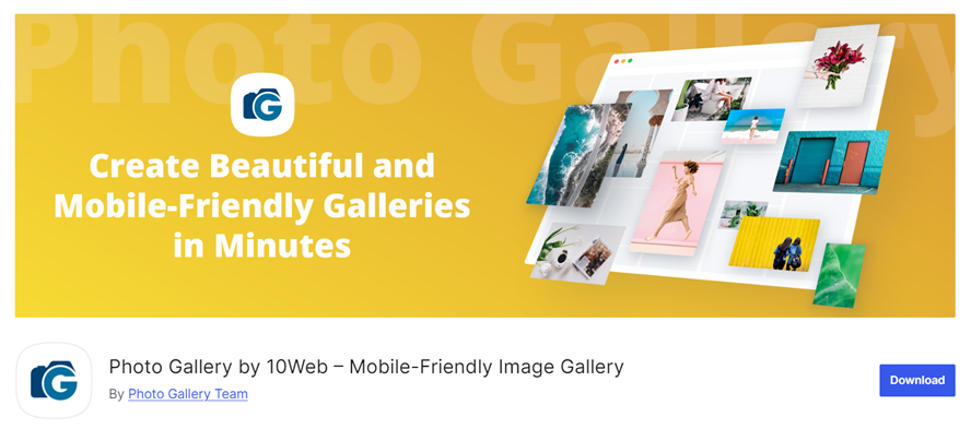 Photo Gallery By 10web -  15+ Best WordPress Photo Gallery Plugins