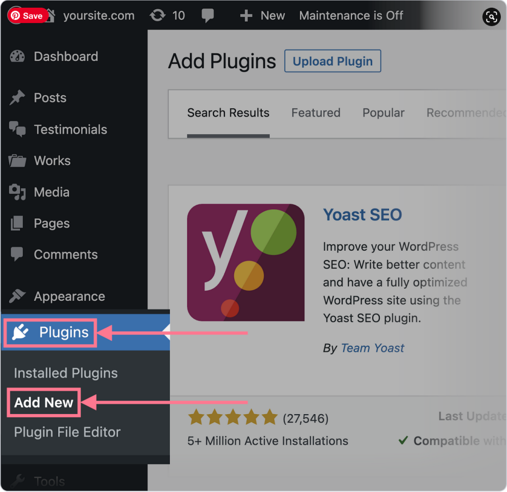 How to Install Yoast SEO Plugin