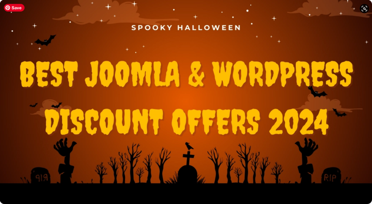 DJ Extensions Halloween Joomla and WordPress Deals 2024