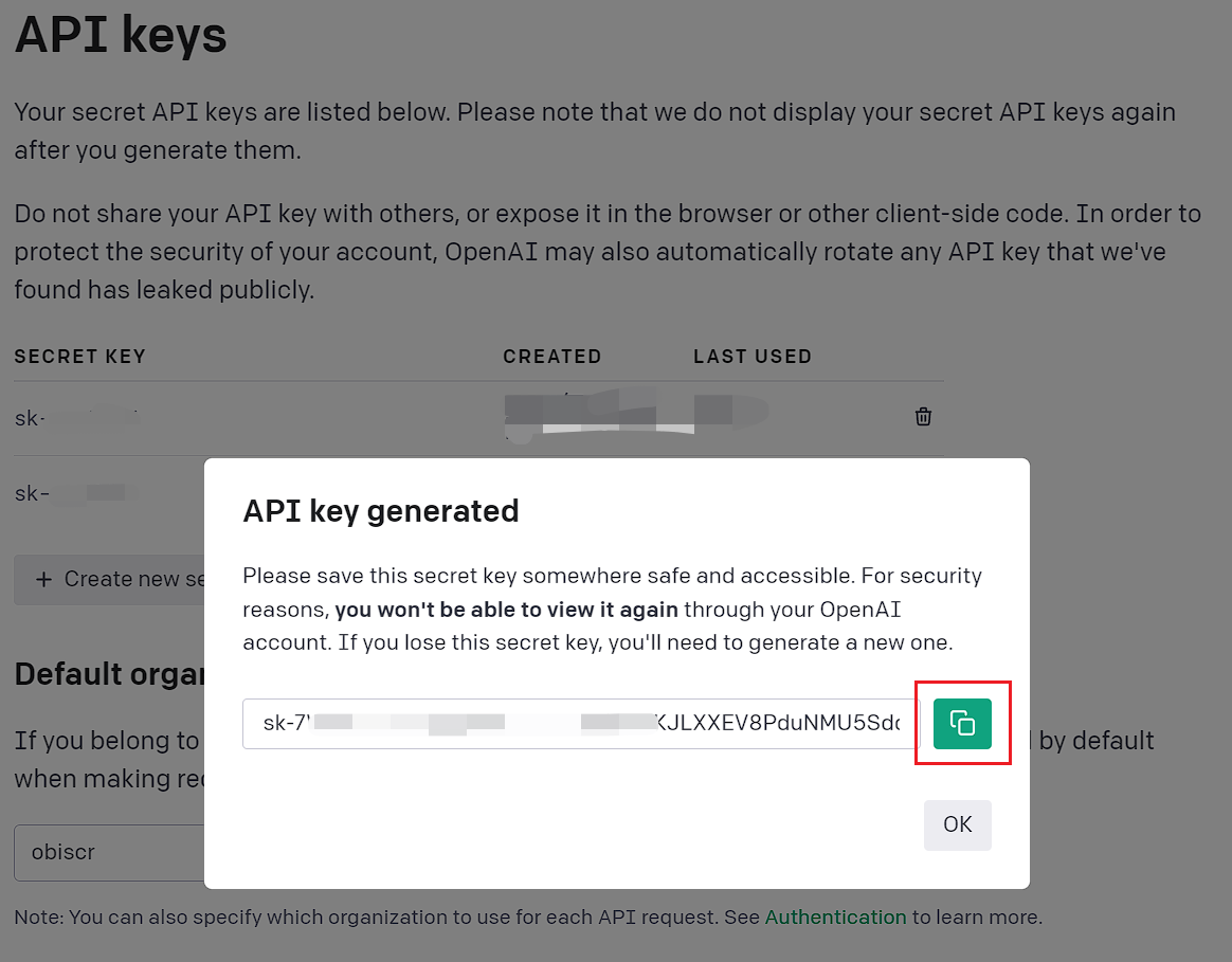 API Key - How to Use ChatGPT for Knowledge Base in WordPress