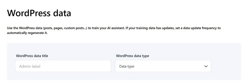 WordPress Data - How to Use ChatGPT for Knowledge Base in WordPress