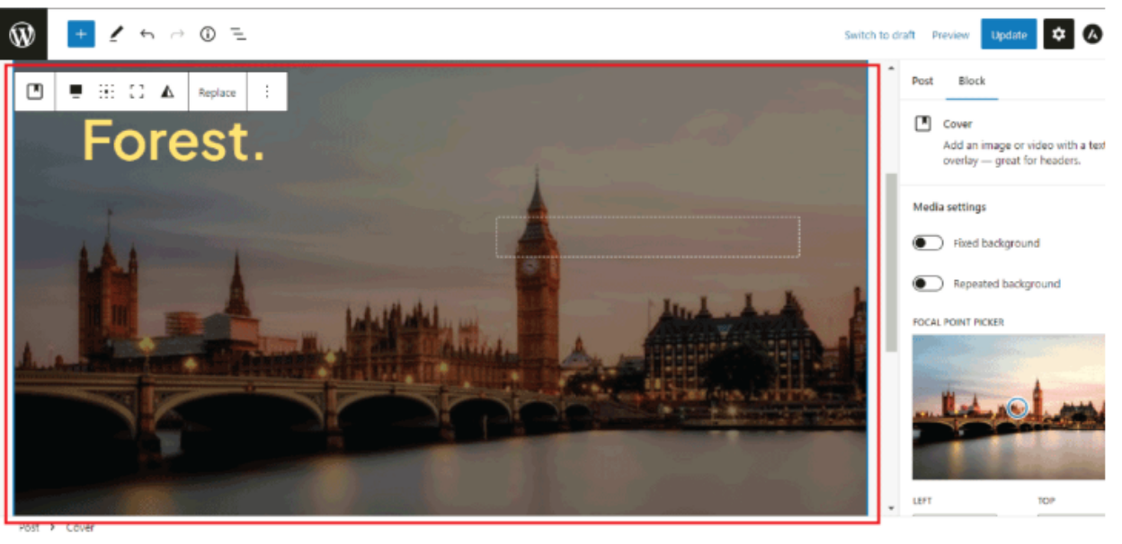 Write The Text Over The Image as You Want