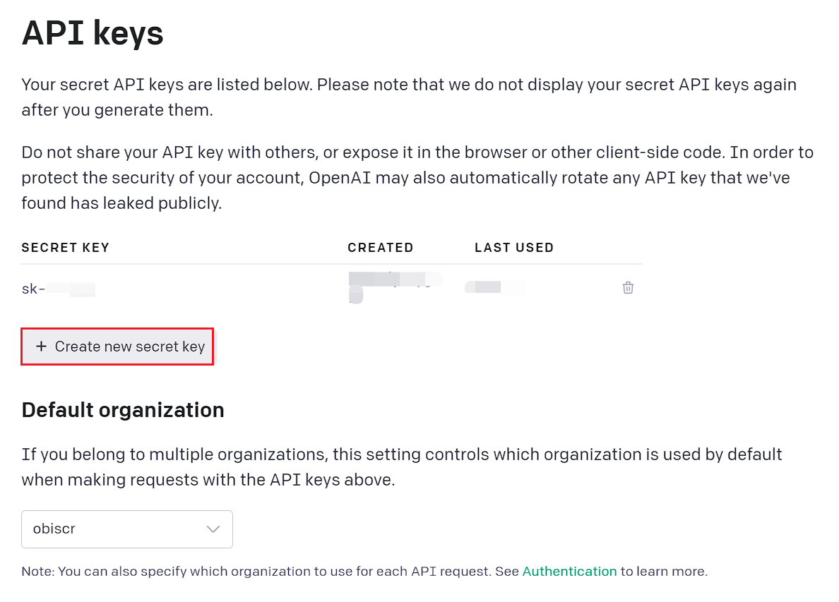 API Key - How to Add an AI Chatbot to Your WordPress Site Using ChatGPT