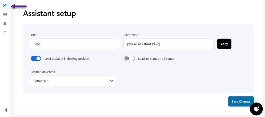 Assistant Setup - How to Add an AI Chatbot to Your WordPress Site Using ChatGPT