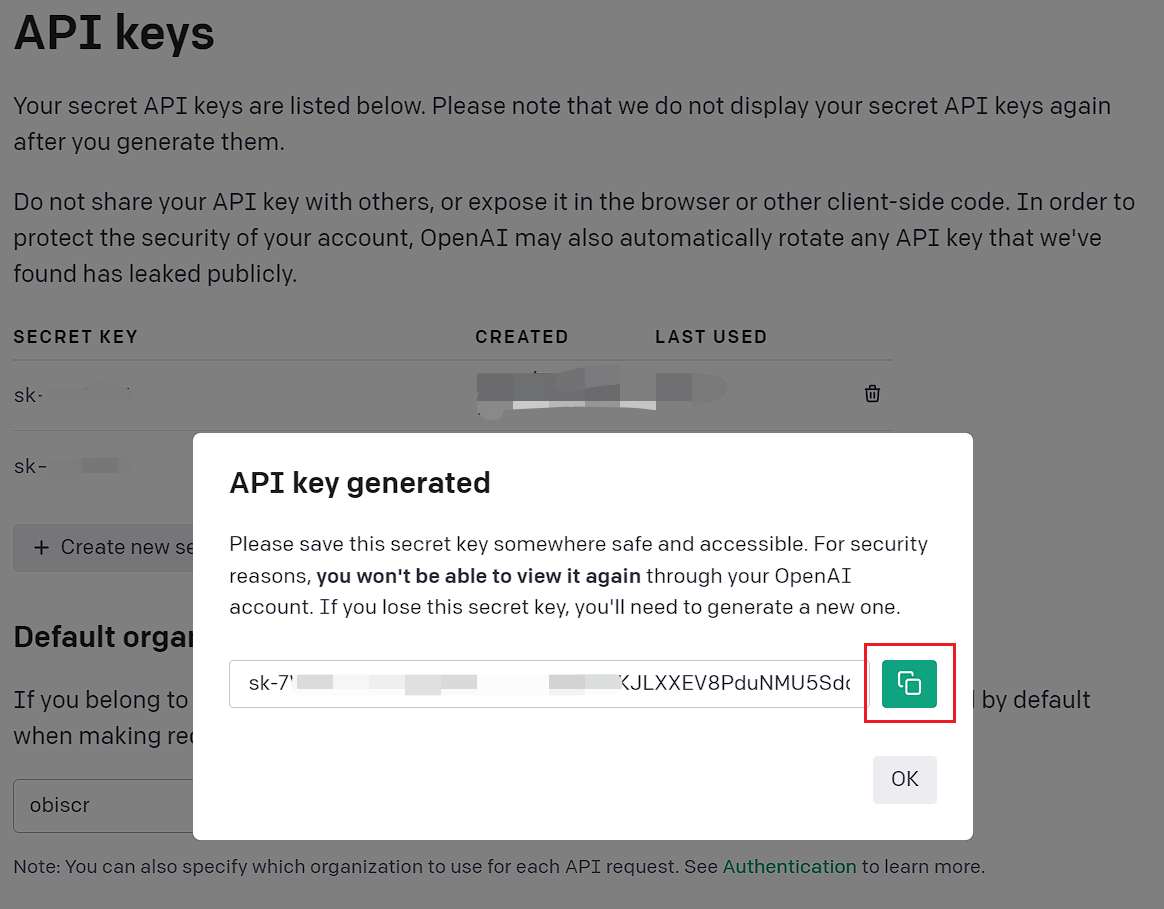 Paste API Key - How to Add an AI Chatbot to Your WordPress Site Using ChatGPT