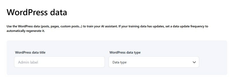 Wordpress Data - How to Add an AI Chatbot to Your WordPress Site Using ChatGPT