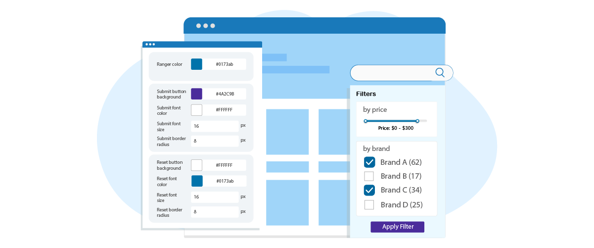 Customizable Filters and Search Fields - Best WordPress Search and Filter Plugin