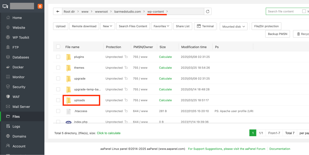 Directory Structure of WordPress Media Uploads