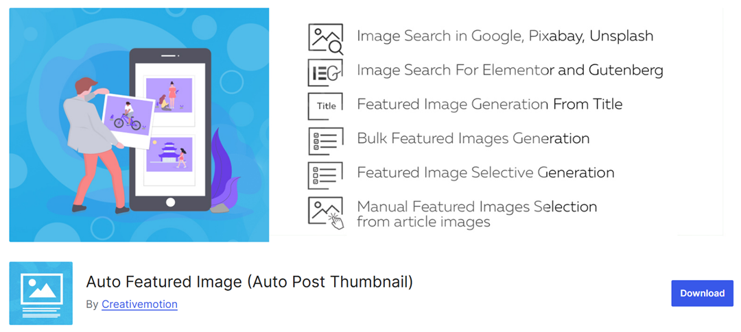 Auto Featured Image - 14+ Best Featured Image Plugins and Tutorials for WordPress (Compared)