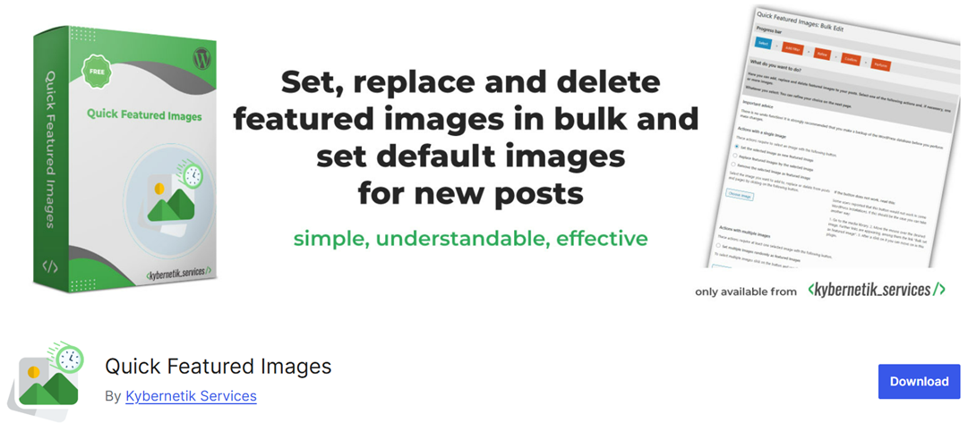 Quick Featured Images - 14+ Best Featured Image Plugins and Tutorials for WordPress (Compared)