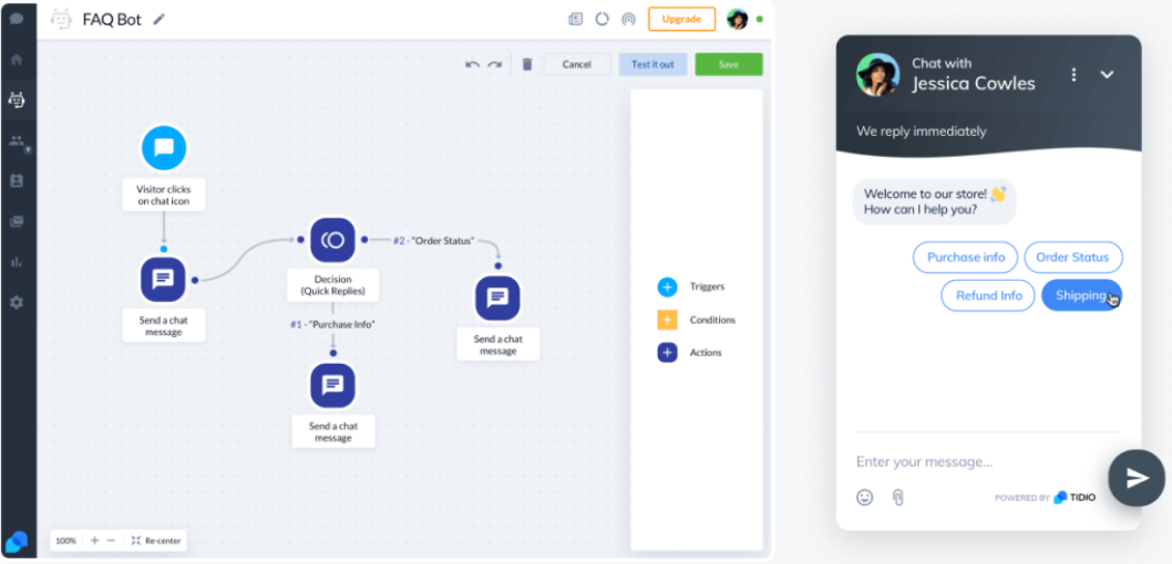 Tidio Chatbot