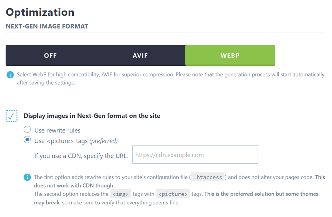 How to Use WebP Images in WordPress