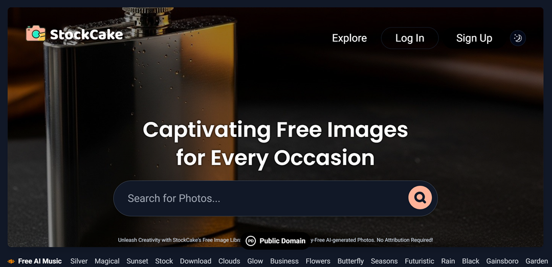 StockCake - 16+ Sources for Free Public Domain and CC0-Licensed Images