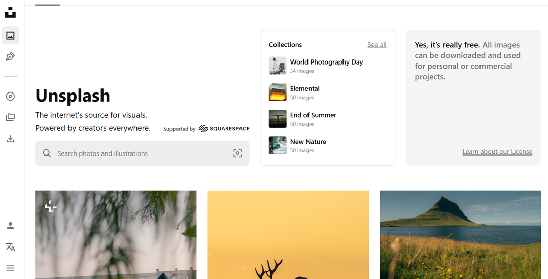 Unsplash - 16+ Sources for Free Public Domain and CC0-Licensed Images