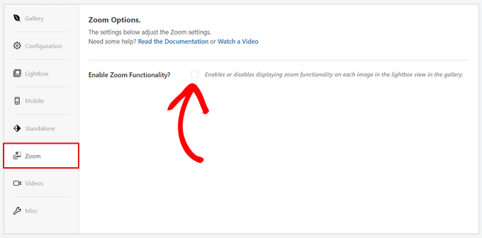 Enable Zoom - How to Add Magnifying Zoom for Images in WordPress 