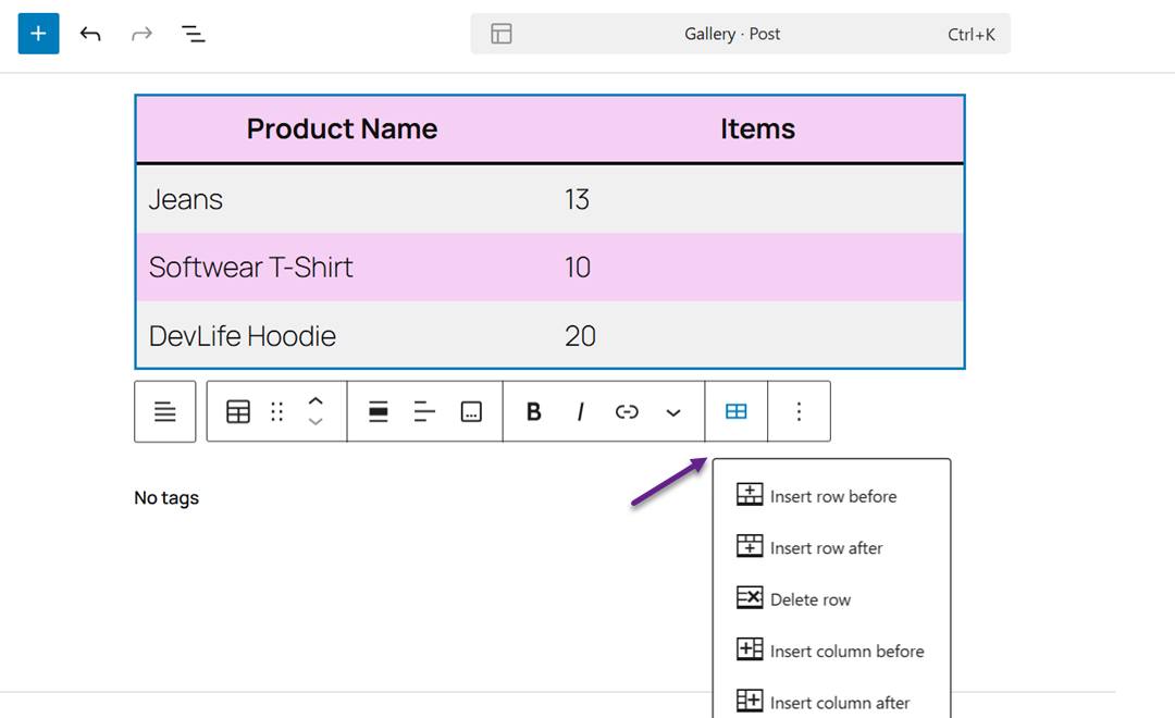 How to Add Tables in WordPress Posts and Pages (No HTML Required)