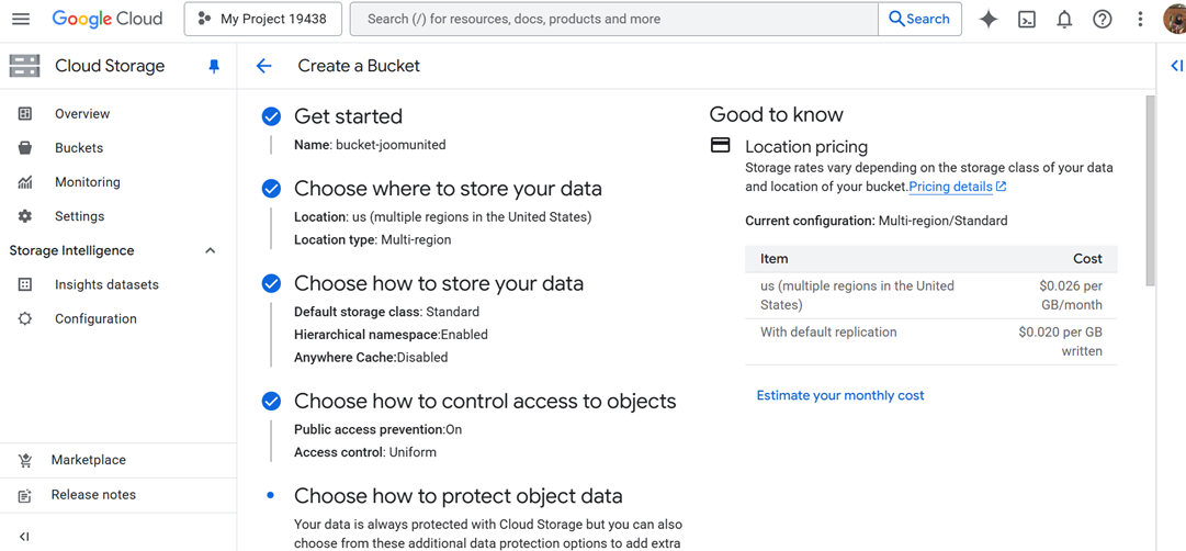 Setting Bucket - WordPress Google Cloud Storage - How to Offload Your Media 