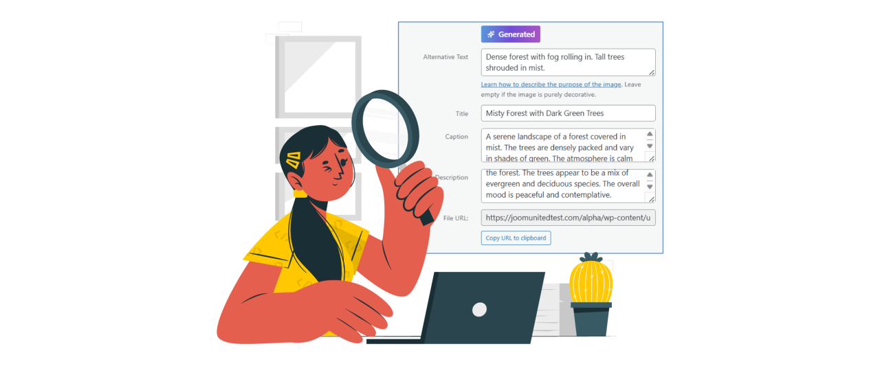 Review Optimization Results - How to Bulk Optimize Existing Image Metadata Using WP Media Folder AI