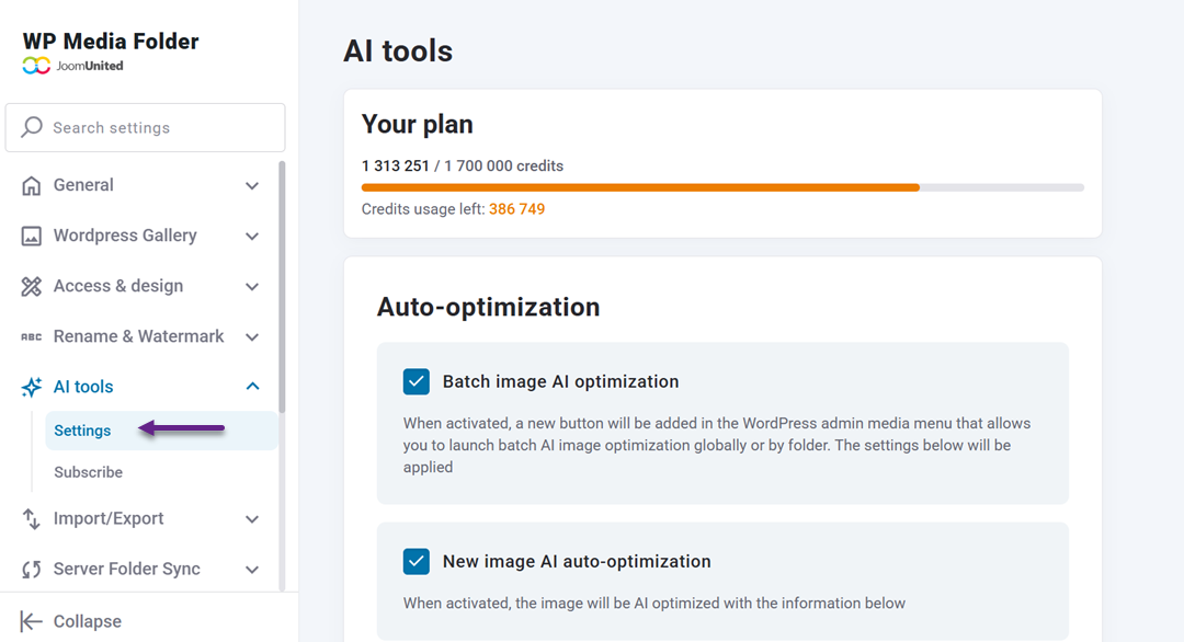 Metadata -  How to Bulk Optimize Existing Image Metadata Using WP Media Folder AI