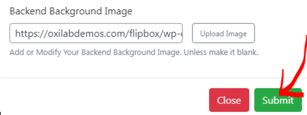 Backend Background Image